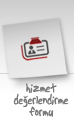 Hizmet Deerlendirme Formu